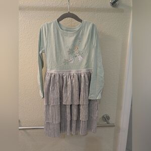 Disney Frozen - NEW - Charming Kids Dress with Mint and Silver Accents